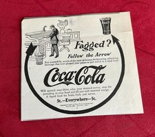 Coca-Cola 1900s Fagged? Newspaper Ad