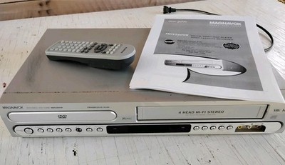 Magnavox MDV560VR DVD/VCR Combo Player W/Remote & User Manual- Works!