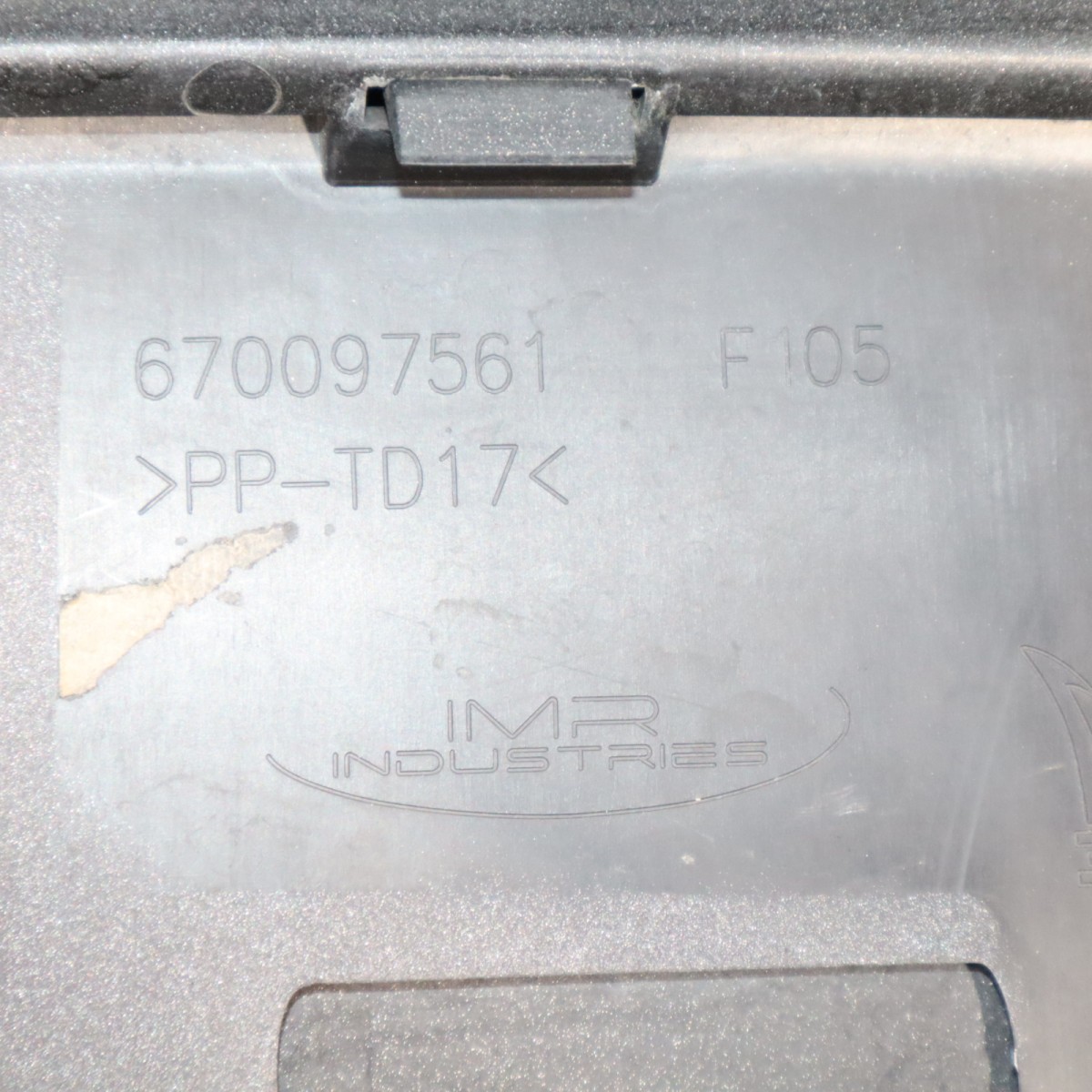 Maserati Ghibli 2018-2020 REAR Rear bumper P/N 670097561