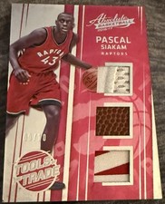 2016-17 Panini Absolute - Freshman Flyer Jumbo Jerseys Pascal Siakam #20... 9/10