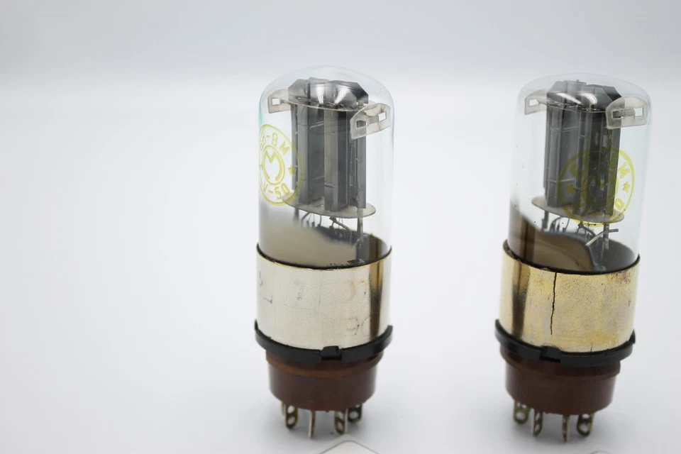 RARO Par Emparejado 6N8M/6N8S/6SN7/1578/ECC32.MELZ.Etracer Probado.XI,V-1950'. Foto 4 de 4