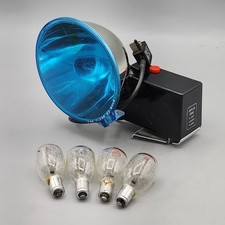 Polaroid Flash Bulb Unit Model 268 Land Camera Flash with 4 Bulbs Not Tested