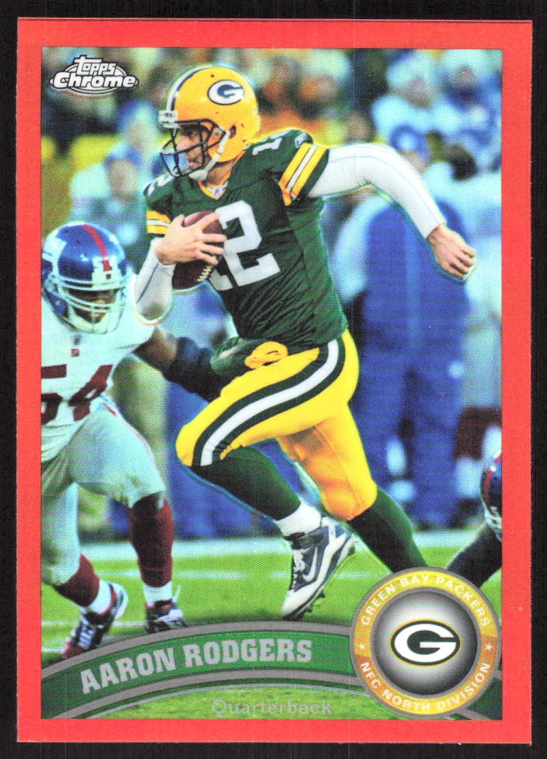 2628K 2011 Topps Chrome #100 Aaron Rodgers Orange Refractors