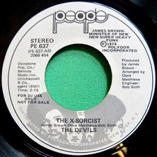 The Devils - The X-Sorcist Promo Single 1974 7” People Records
