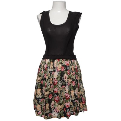 Pepe Jeans London, Kleid, Größe: S, Schwarz/Mehrfarbig #KwS