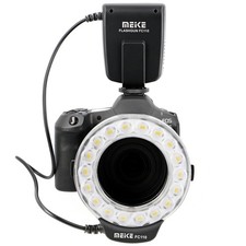 LED Makroblitz Meike FC-110 Ringblitz Ringleuchte für Sony DSLR