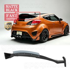 For Hyundai Veloster Turbo 2013-2017 Ms Style Matte Black Rear Roof Spoiler Wing
