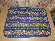 Portmeirion Pomona vintage cloth placemats set of 3