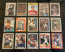 CARLTON FISK CARD LOT.........................20 DIFFERENT