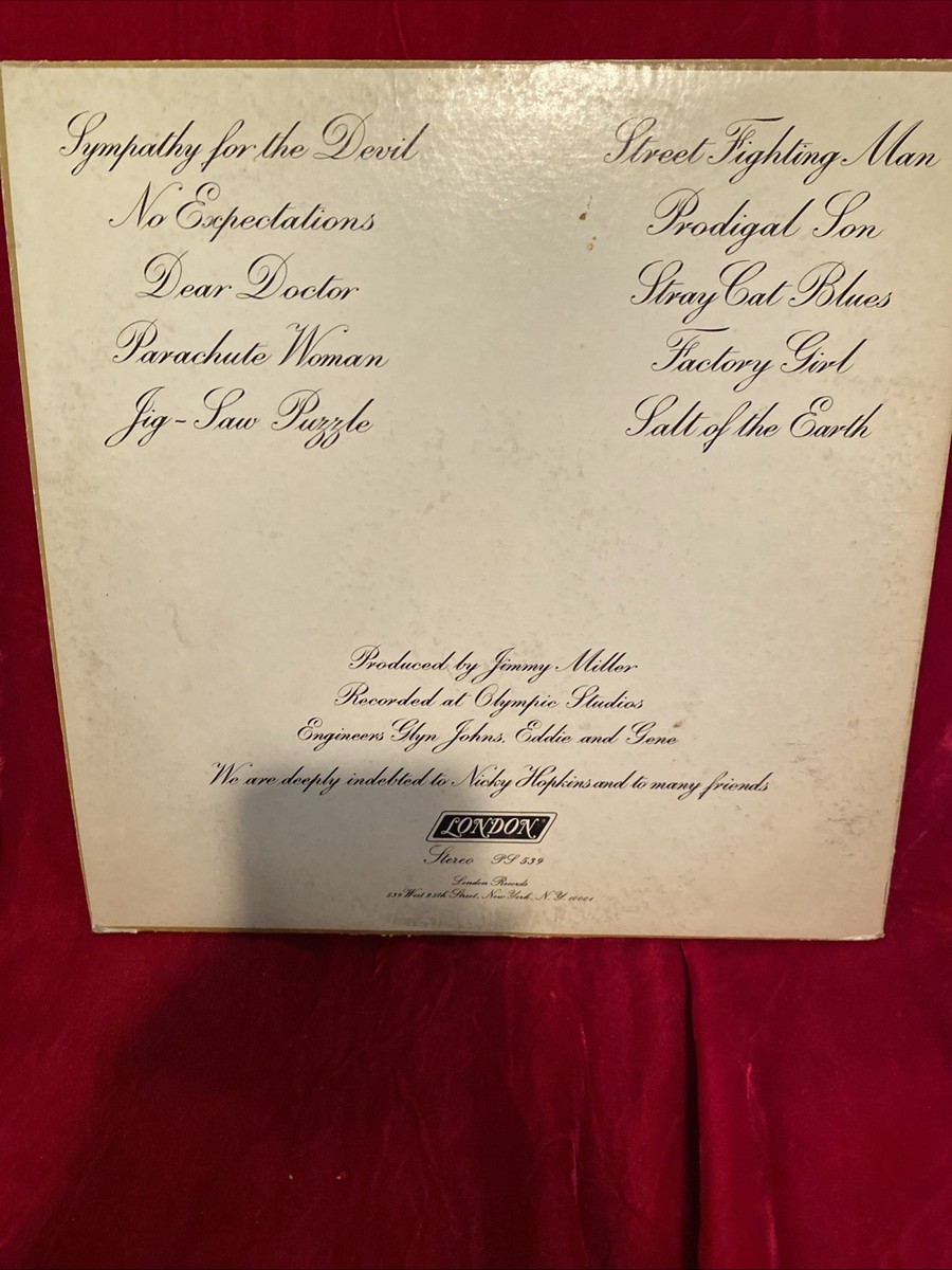 Rolling Stones-Beggars Banquet- Gatefold PS 539 London- Fair