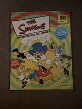 The Simpsons The Springfield Collection 11 Panini Sticker Album + Stickers