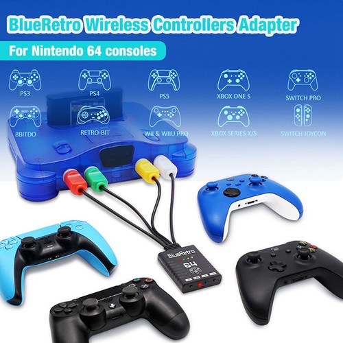 Bluetooth Game Controller Adapter für 64 N64 Konsole UnterstüTzt Bis zu V9296 - Picture 4 of 7