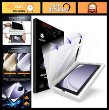 9H Tempered Glass Screen Protector 2-Pack for Galaxy Tab A11/A9 Plus - Easy Inst