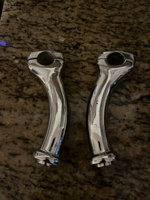 Harley Deuce Style Clamp Upper Lower Handlebar Clamp Bar Riser Fx Fl 56135-00A