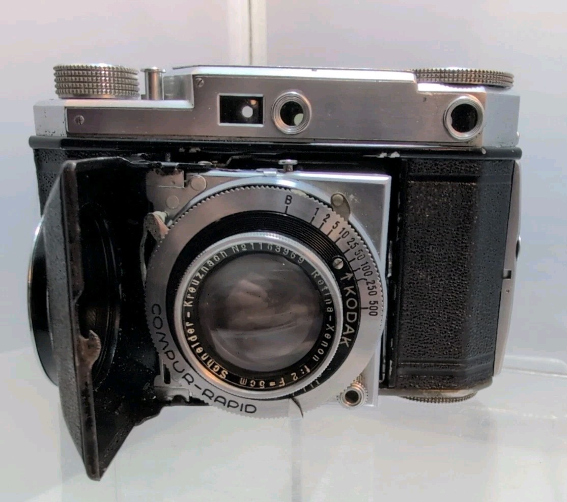 Vintage Kodak Retina II Camera w/ f2 50mmSchneider Xenon lens FILM