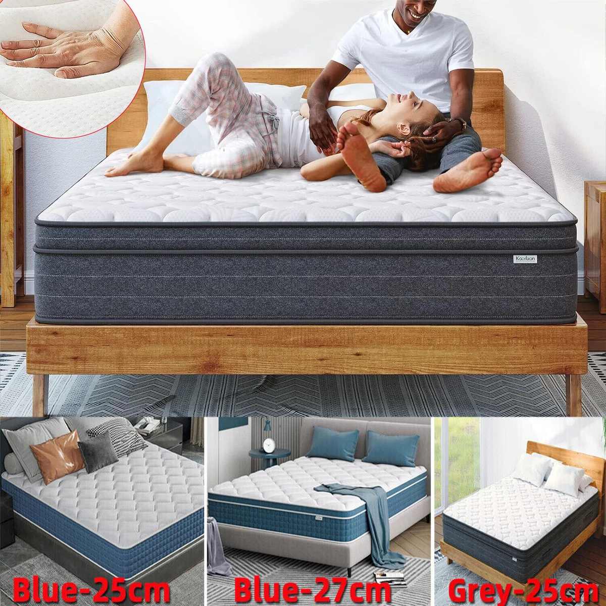 Pocket sprung memory cheap foam hybrid mattress