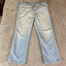 Vintage 90s Levi's 517 Light Blue Jeans Bootcut USA Made Denim