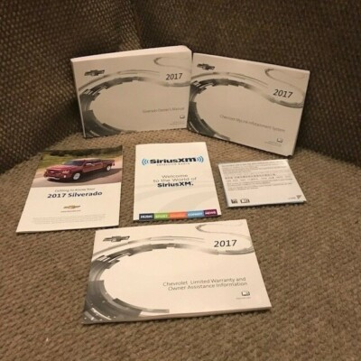 #ad 2017 Chevrolet Silverado 1500 2500 3500 Owners Manual w MyLink System bk more $24.99