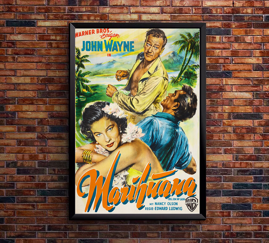 Big Jim Mclain - 1952 - German - Movie Poster | eBay