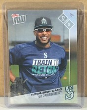 2017 TOPPS NOW ROAD TO OPENING DAY #OD-197 ROBINSON CANO MARINERS PRINT RUN 47