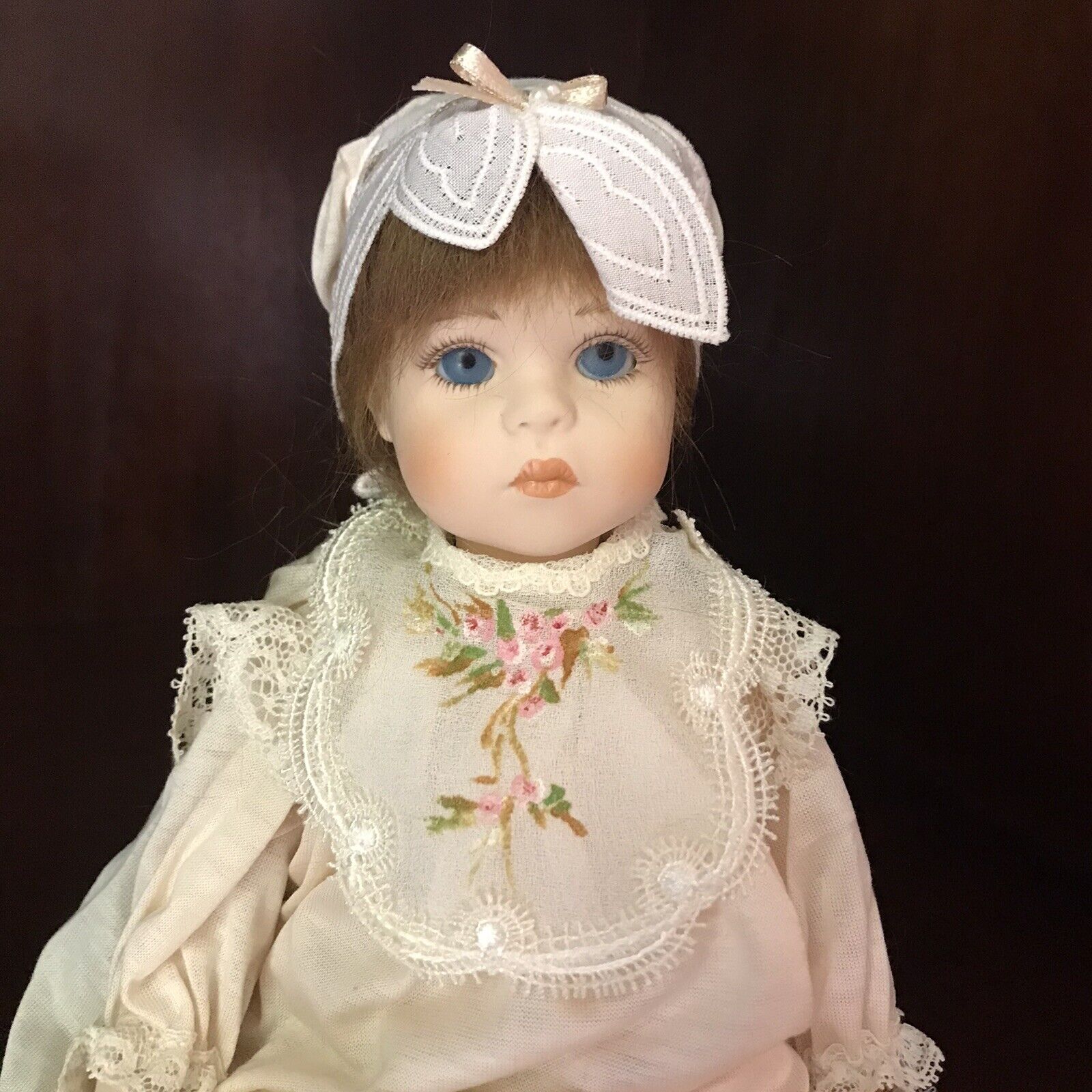 Le Bambole di Arianna Bisque Doll Made in Italy 12 Aurelia LE #18/500