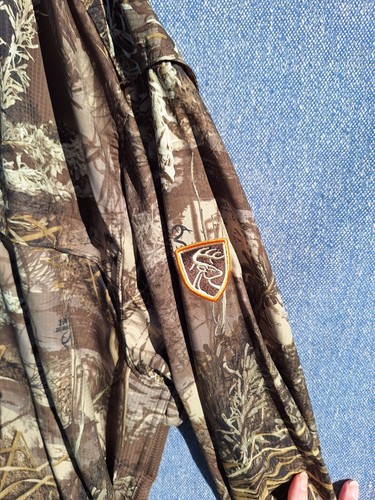 Drake Mens 2XL Camo Shirt Non Typical Mesh Back Realtree Lightweight L/S Hunting - Picture 11 of 12