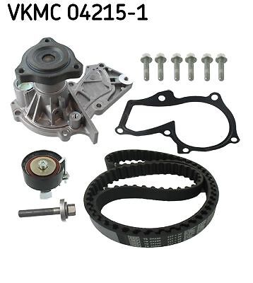 SKF Spannrollensatz mit Wasserpumpe (Synchrontrieb) FORD VKMC042151
