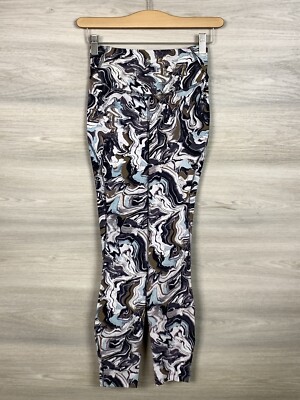 Lululemon Base Pace HR Tight 25  Nulux Size 4 Fluid Marble Multi FMMU 51910