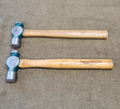 2 Jonnesway Ball Peen Hammer 32 oz Hickory Handle M08032