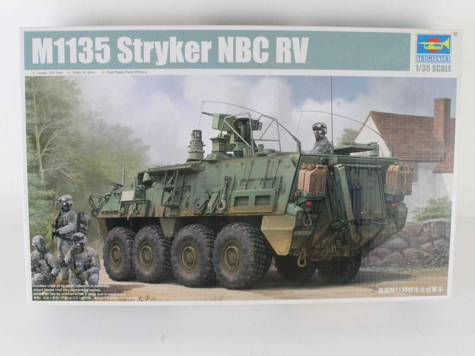 Styker Nbc M1135 Stryker NBC RV 1:35 Trumpeter Model Kit 01560 | eBay