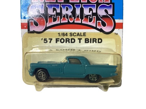 ERTL 1957 '57 Ford Thunderbird Diecast Car 1/64 Scale Blue