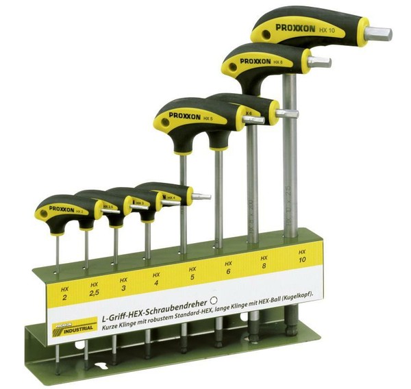 Proxxon 22650 L-Griff-SchraubendrehersäTze - Neu - Ovp-image