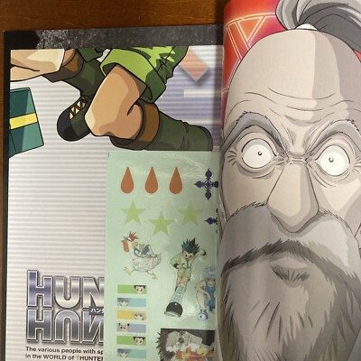 HUNTER X HUNTER Characters Book Art Book Illustration Anime Manga