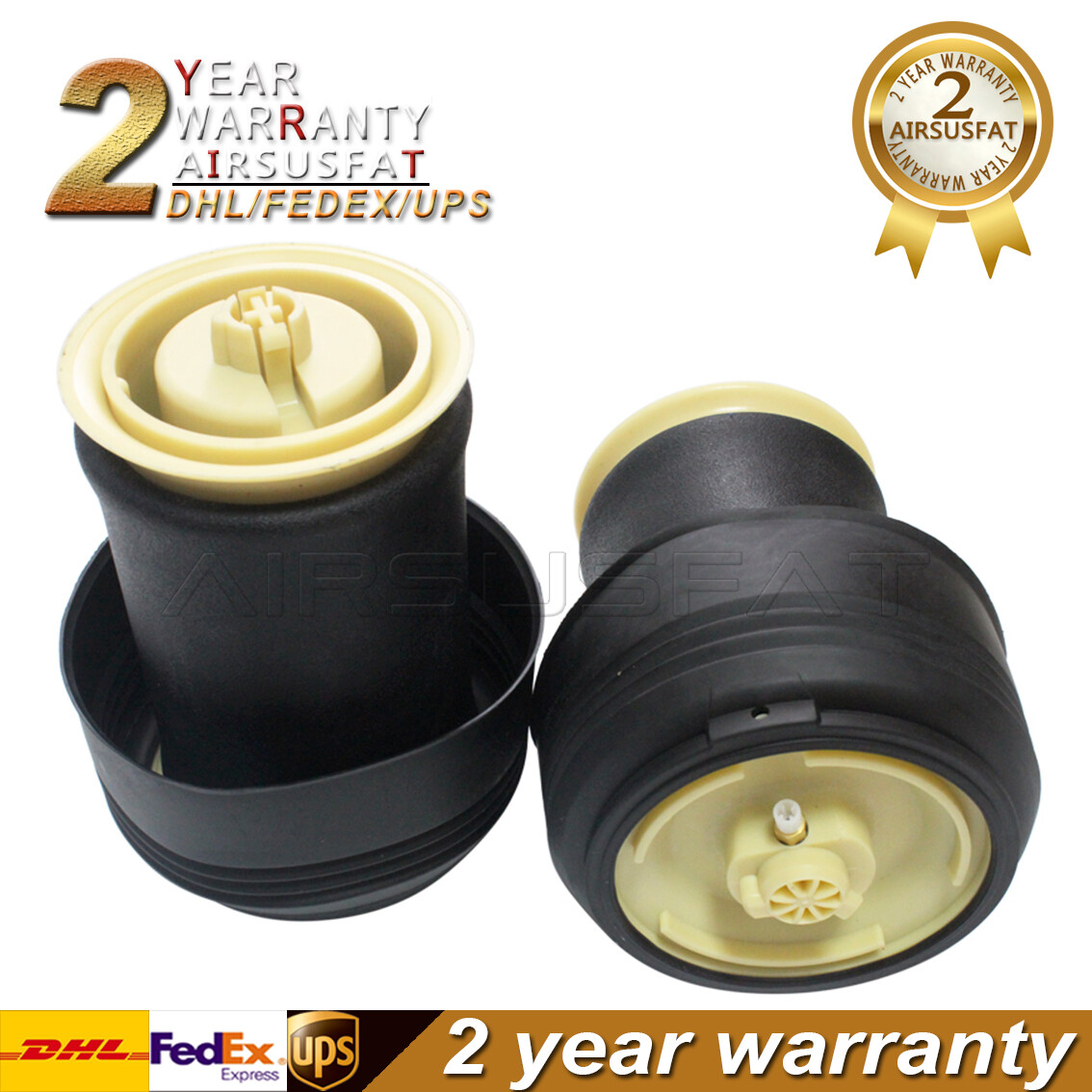 Pair Rear Air Suspension Spring Bags for BMW X5 E70 X6 E71/E72 