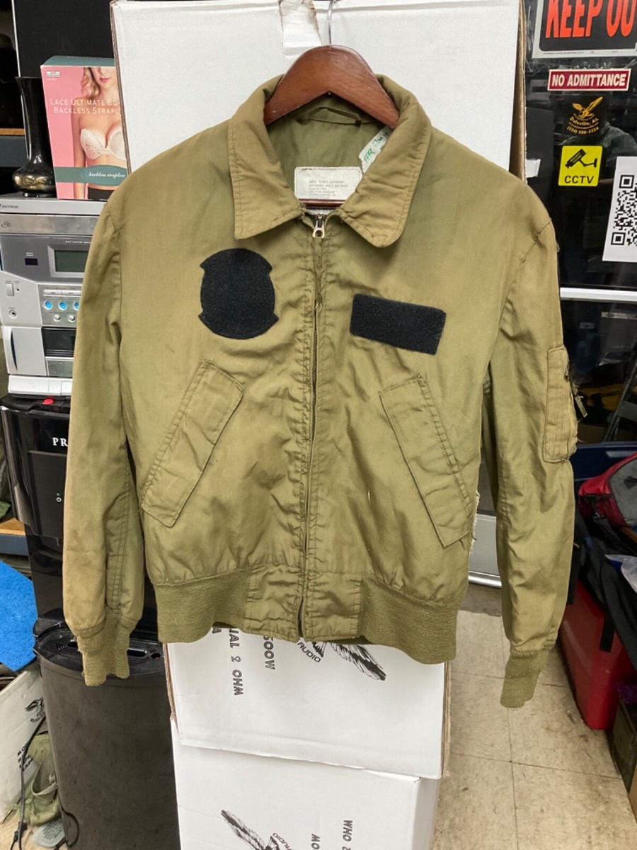 VINTAGE JACKET, FLYER'S, LIGHTWEIGHT (SZ: MEDIUM REGULAR, NSN