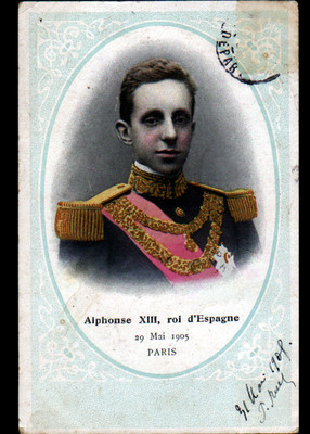 KÖNIG VON SPANIEN / S.M. ALFONS XIII., PORTRÄT 1905