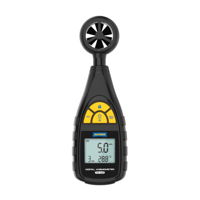 Digital Anemometer Wind Speed Meter Temp.Wind Chill CFM MeterGauge MAX/MIN Value