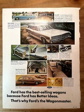 Original 1968 Ford AD: Ford has a the best selling wagonmaster!