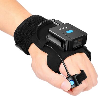 Eyoyo Wearable Glove 2D Barcode Scanner Bluetooth 1D QR Code Reader für Android