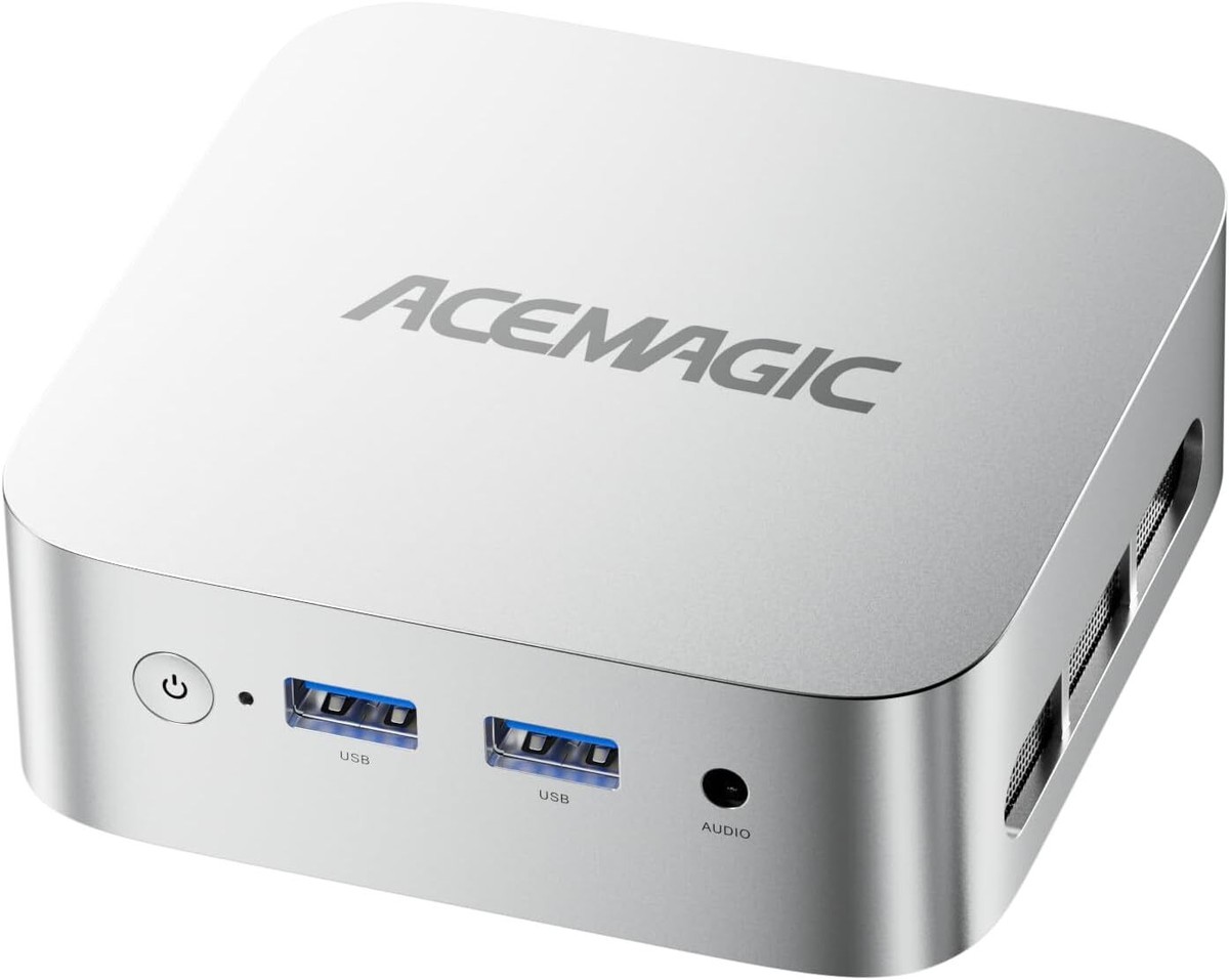 ACEMAGIC 4K Mini PC Intel N97 Windows 11 Pro 16GB RAM 512GB