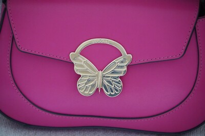Blugirl - Blumarine Pink Butterfly Crossbody Bag