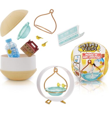 Miniverse Make It Mini Lifestyle Series 1 Wave 2 Unsealed *YOU PICK*Birds Plants
