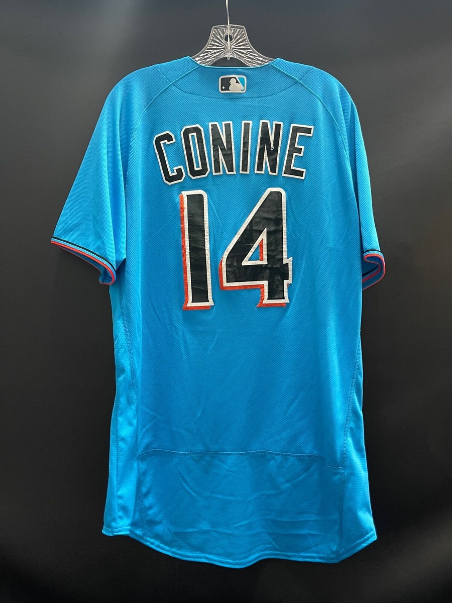 GRIFFIN CONINE #14 MIAMI MARLINS GAME USED STITCHED AUTHENTIC