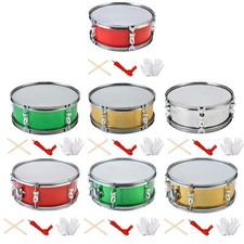 13" Snare Drum Musical Instruments with Drumsticks Music Learning Music Drums