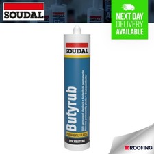 SOUDAL BUTYRUB - NON-SETTING MASTIC POLYBUTENE BASED SEALANT - GREY, 300ml