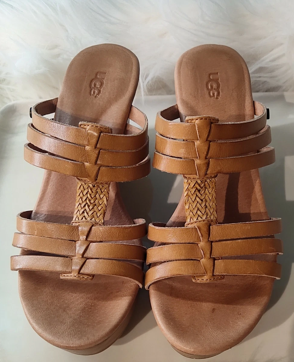 Ugg wedge sandals sale deals