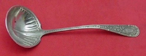 Laureate by Whiting Sterling Silver Sauce Ladle Fluted 6"