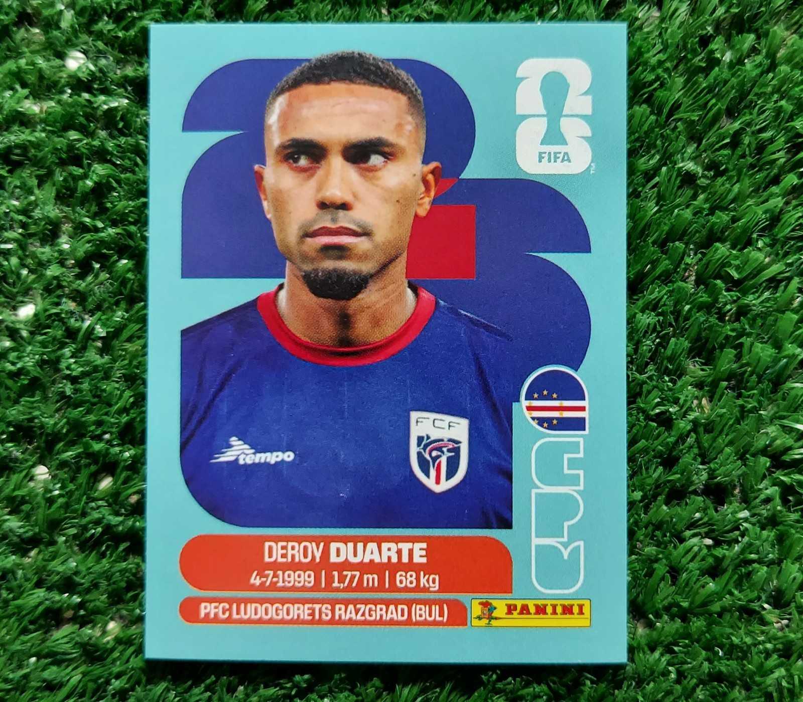 FIGURINA CALCIATORI PANINI USA 2026 WC CAPO VERDE CPV14 DUARTE WORLD ⚽️