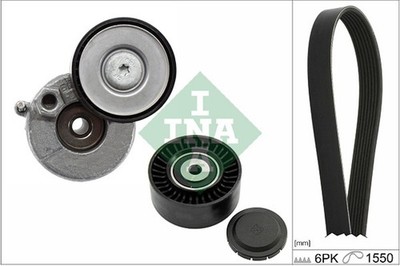 Keilrippenriemensatz Schaeffler INA 529 0591 10 für VW MULTIVAN T6 SGF SGM SGN