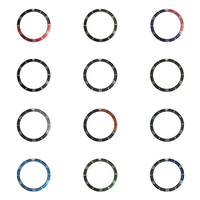 38MM Aluminium Lünette Insert Flat Watch Ring Bezel für SKY SUB Watch Uhren Ring